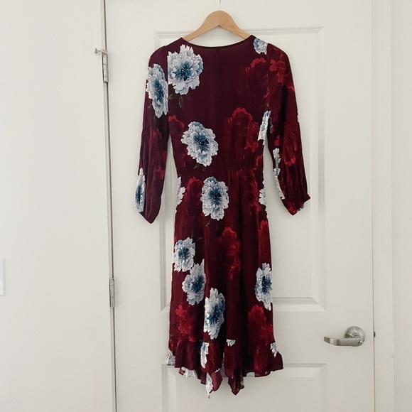 Plenty Tracy Reese Alea Floral Midi Dress - Picture 4 of 7
